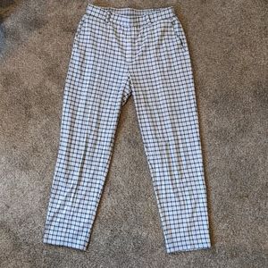 Lands End gray sport knit trousers tall